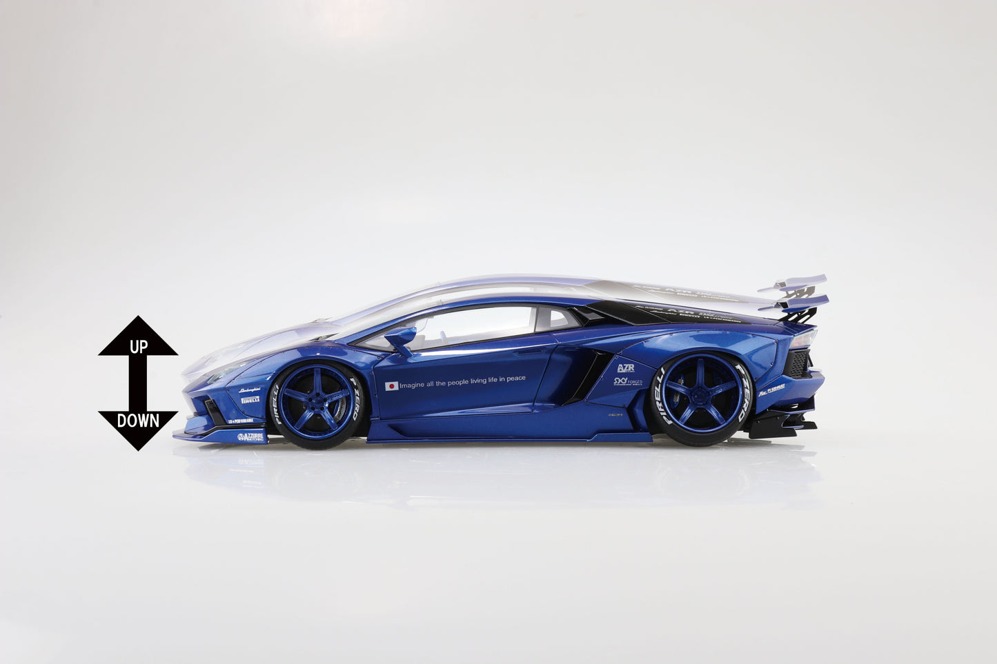Aoshima 1/24 LB-Works Lamborghini Aventador Ver.2
