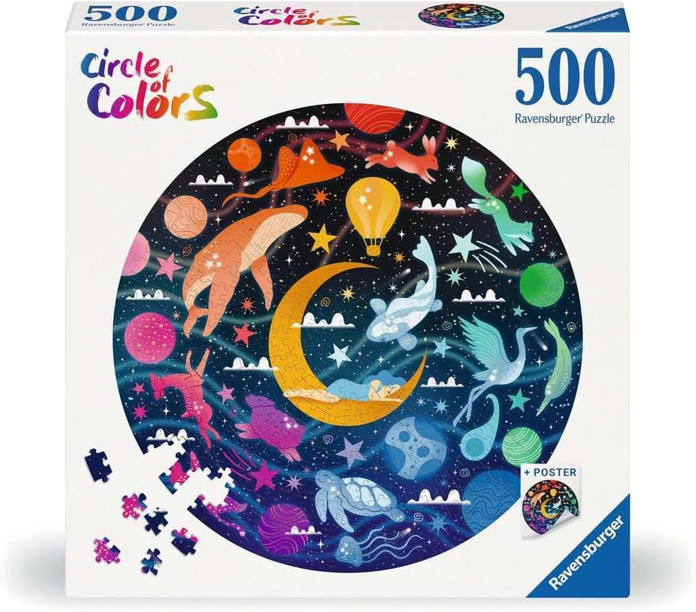 120008187 - RAVENSBURGER 500PC - CIRCLE OF COLORS: DREAMS
