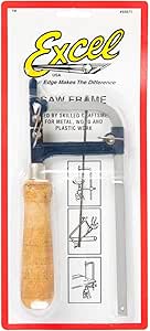 Excel 55671 Adjustable Jewelers Saw 7 1/2" x 2 1/2"