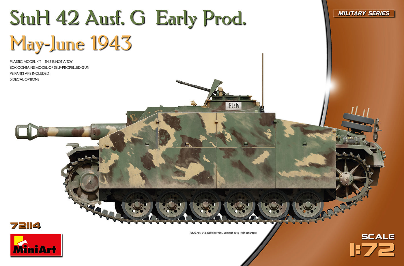 MiniArt 72114 StuH 42 Ausf.G Early Prod. (1/72)
