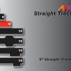 AFX Track, Straight 9 Pair