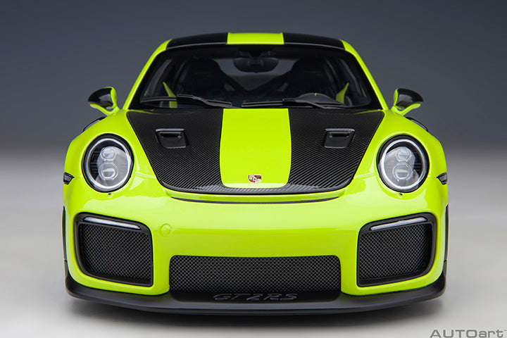 Autoart 1/18 Porsche 911 GT2 RS Weissach package - Acid Green