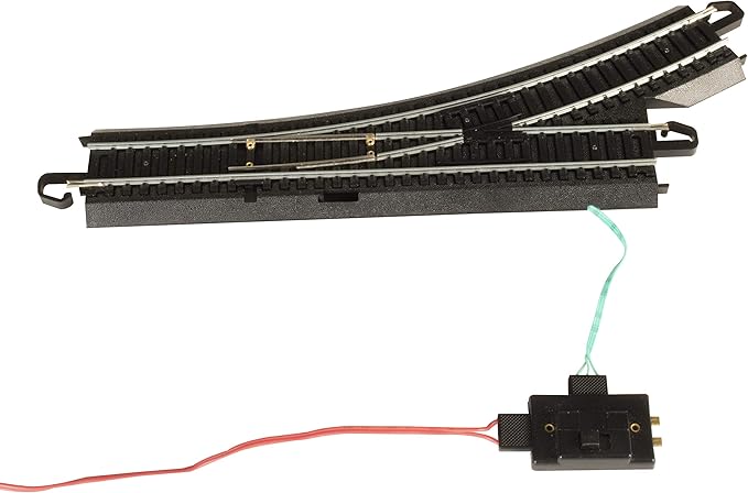 Bachmann HO Steel EZ Remote Left-Hand Switch
