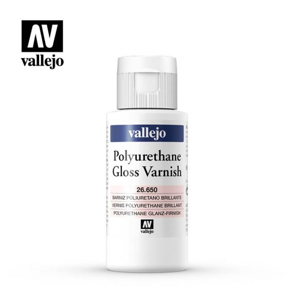 Vallejo Polyurethane Varnish Gloss 60ml