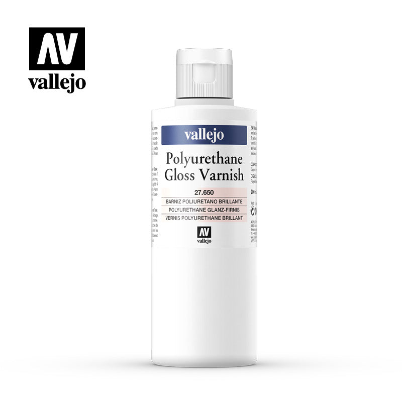 Vallejo Polyurethane Gloss Varnish 200ml