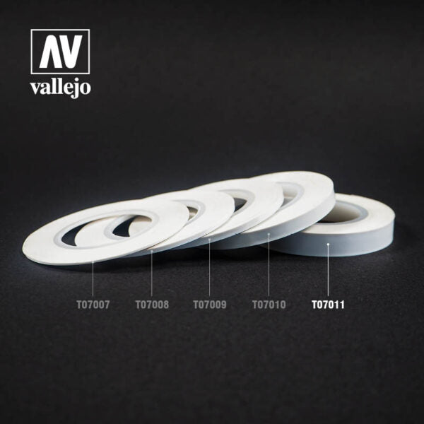 07011 Vallejo Flexible Masking Tape (10mm X 18mm)