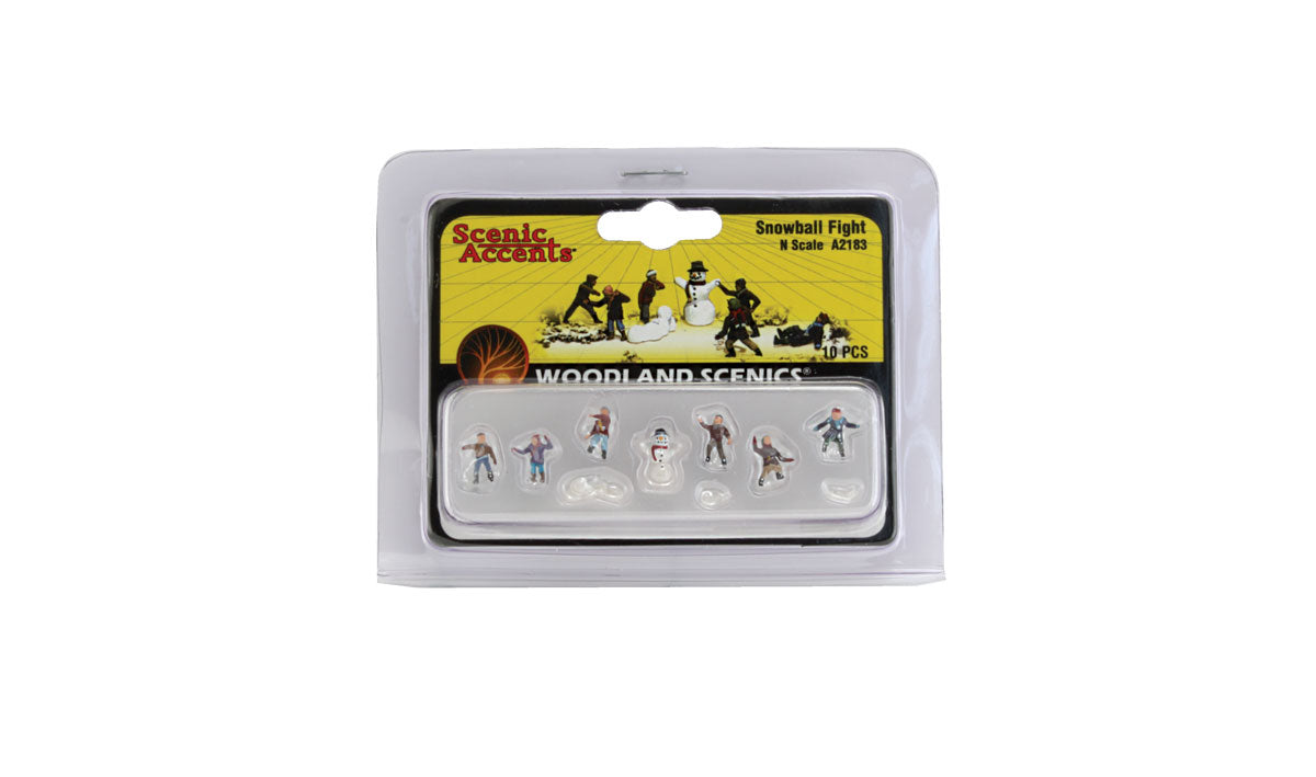 Woodland Scenics N Snowball Fight By WOODLAND SCENICS