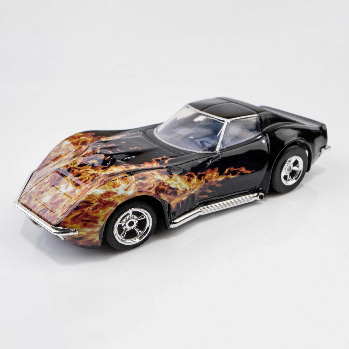 AFX/Racemasters 1968 Corvette L88 Black/Flame,
