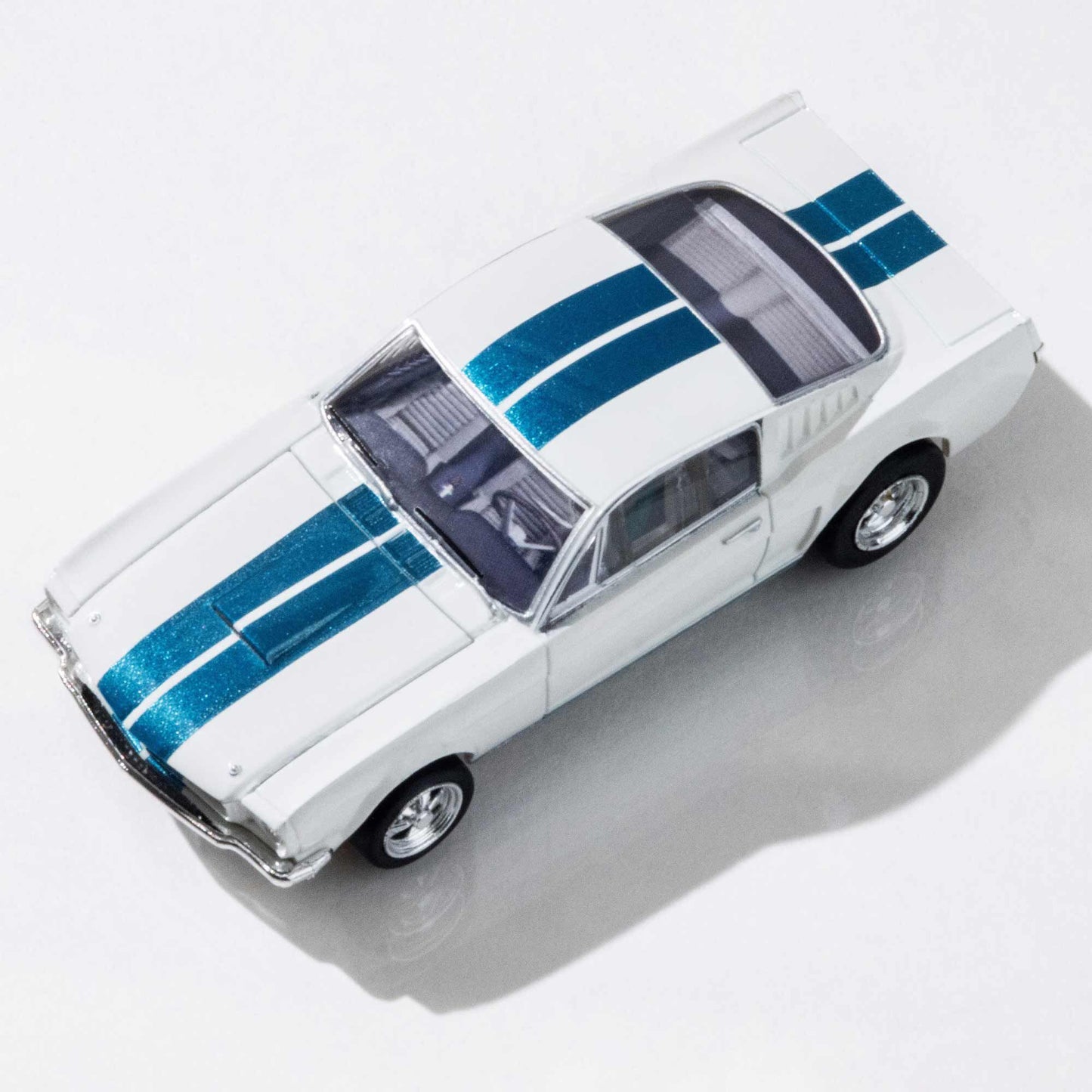 AFX Shelby GT350 1965 White/Blue