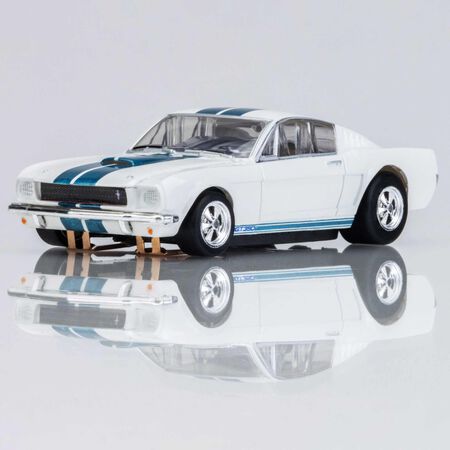AFX Shelby GT350 1965 White/Blue