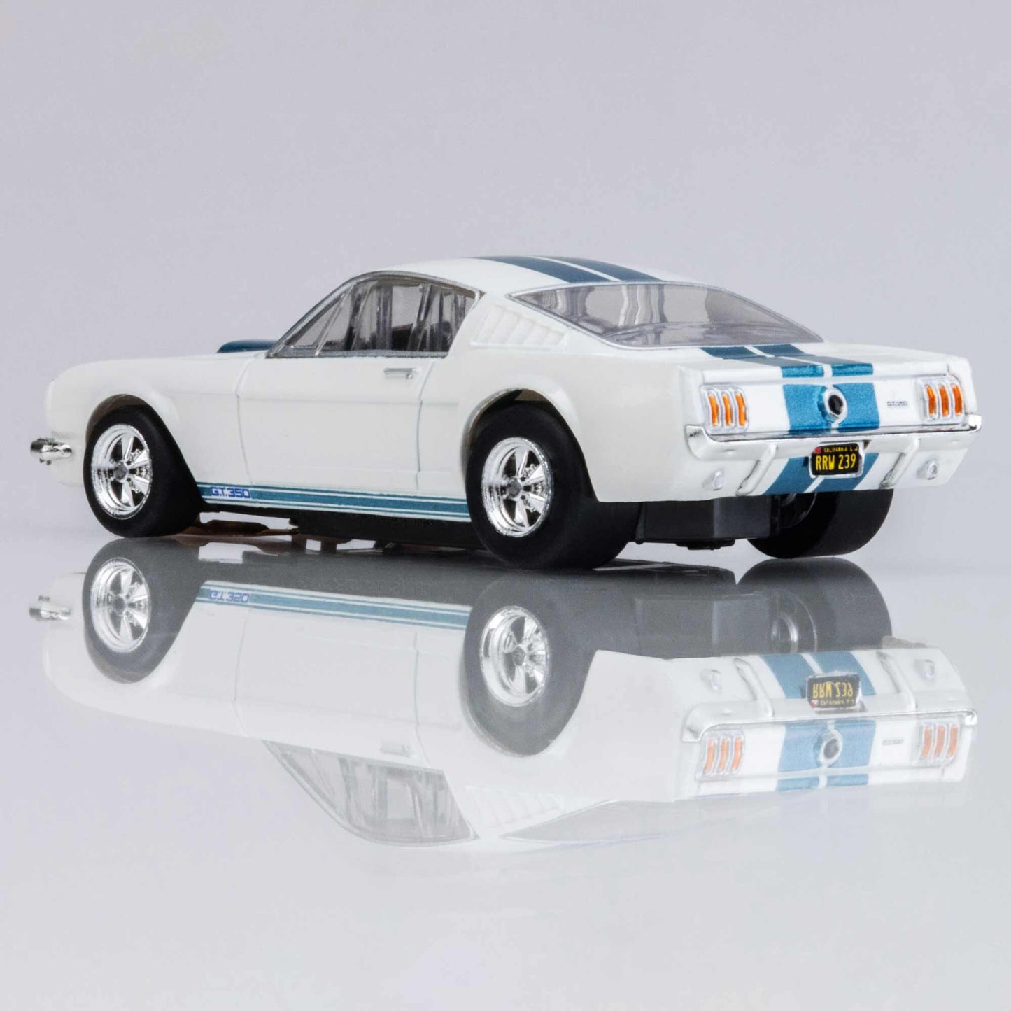 AFX Shelby GT350 1965 White/Blue