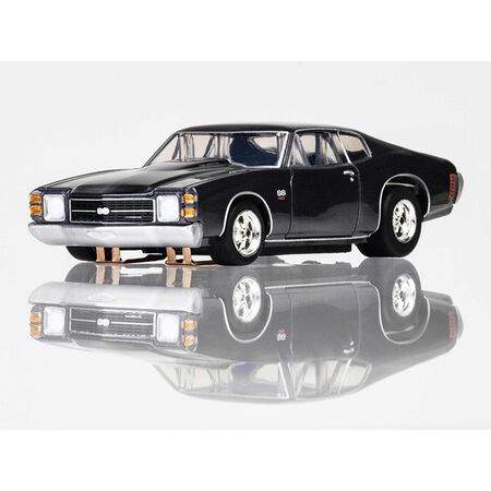 AFX 1972 Chevelle S S454 Silver/Black