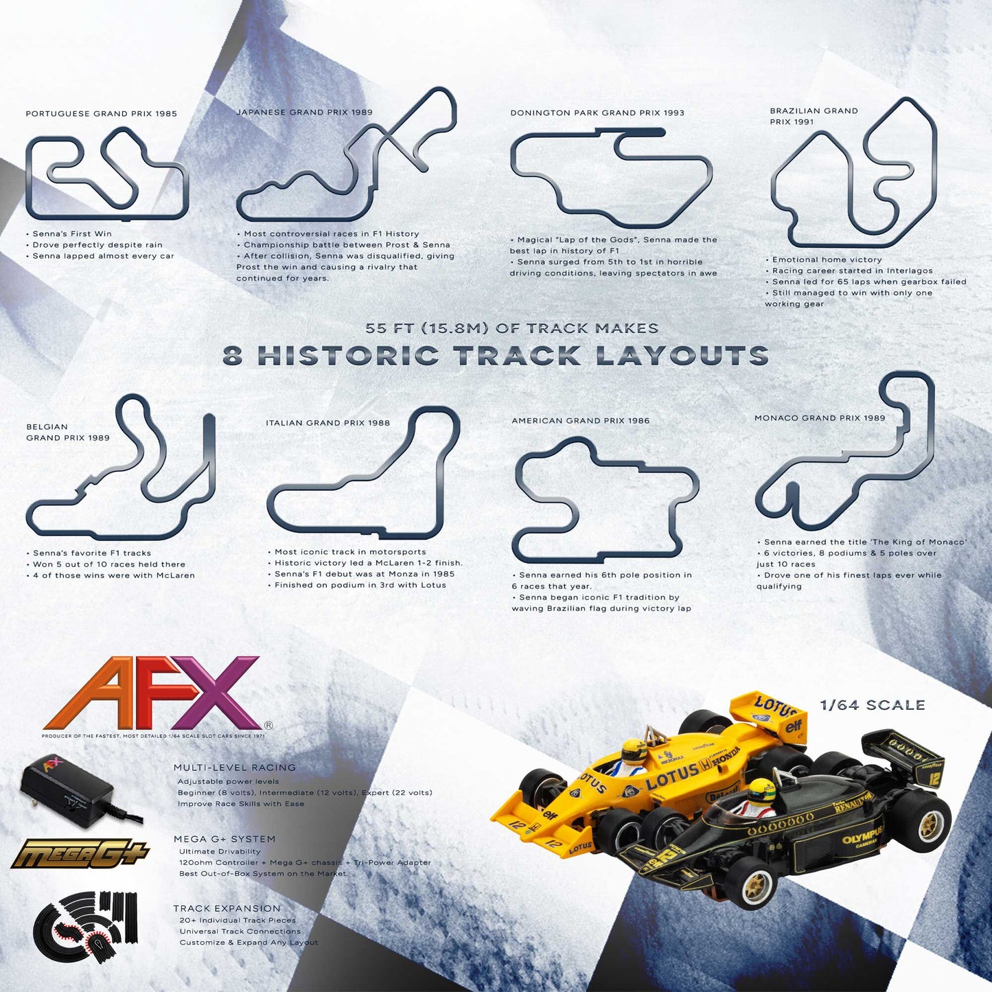 AFX Senna Limited Edition Race Set