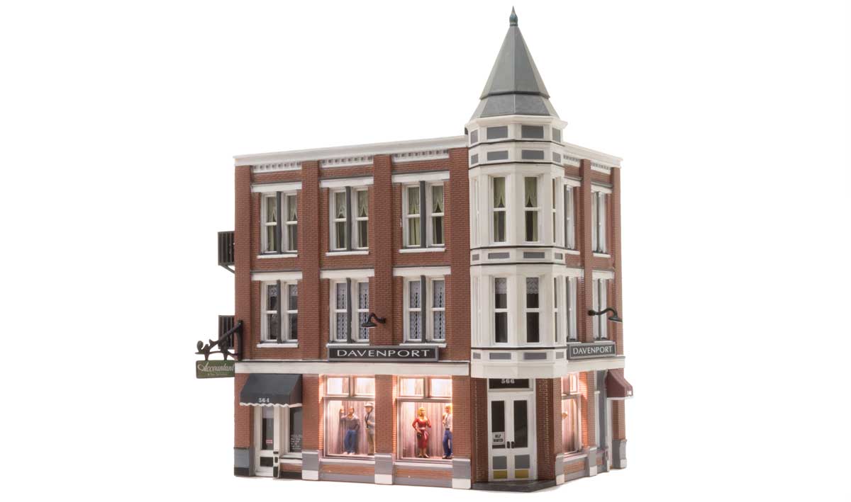 Woodland Scenics Davenport Department Store HO Scale