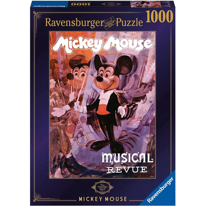 168613 - RAVENSBURGER 1000PC - DISNEY VAULT: MICKEY MOUSE MUSICAL REVUE