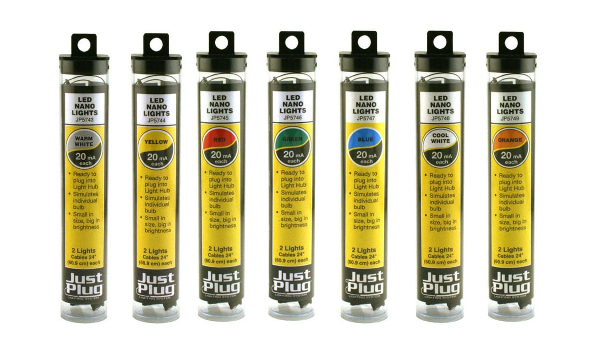 Woodland Scenics Nano LED Lights Flashing Yellow