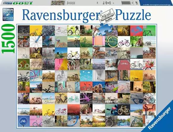 120006978 - RAVENSBURGER 1500PC - 99 BICYCLES