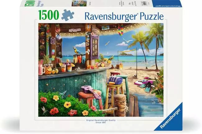 174638 - RAVENSBURGER 1500PC - BEACH BAR BREEZES