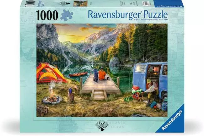 120000761 - RAVENSBURGER 1000PC - CALM CAMPSITE