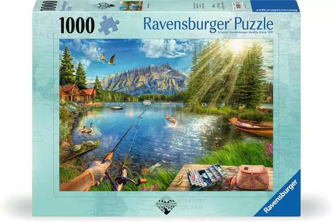 120008774 - RAVENSBURGER 1000PC - LIFE AT THE LAKE