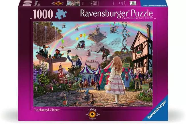 120002857 - RAVENSBURGER 1000PC - LOOK AND FIND - ENCHANTED CIRCUS