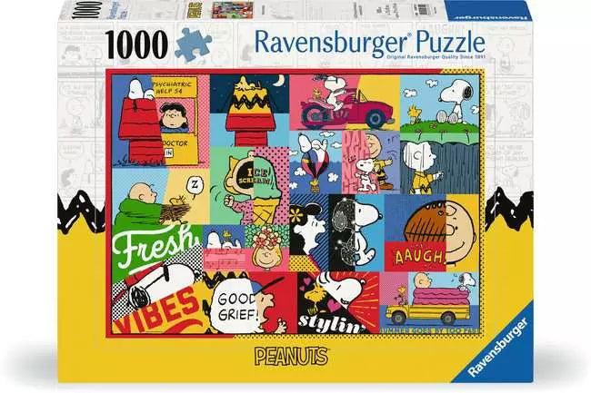 120007500 - RAVENSBURGER 1000PC - PEANUTS MOMENTS