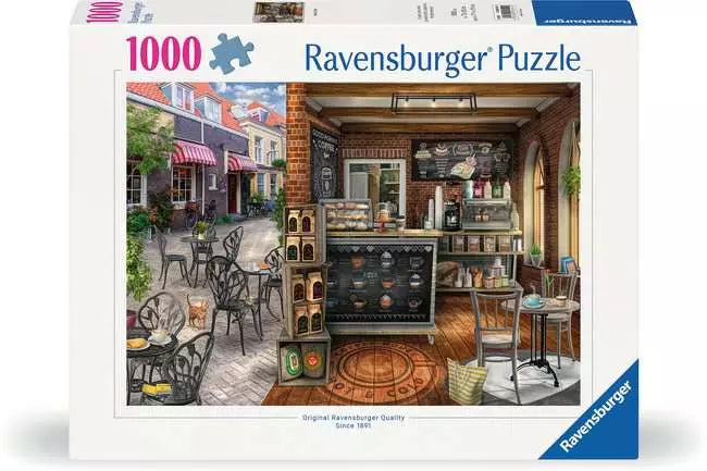 120005414 - RAVENSBURGER 1000PC - QUAINT CAFE