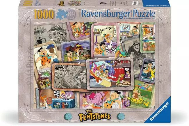 120004073 - RAVENSBURGER 1000PC - THE FLINTSTONES - MODERN FLINTSTONES
