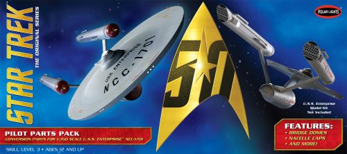 1/350 Star Trek TOS USS Enterprise Pilot Part By AMT