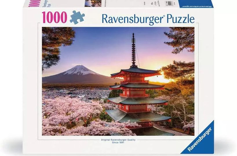 Ravensburger Mount Fuji Cherry Blossom View - 1000pcs
