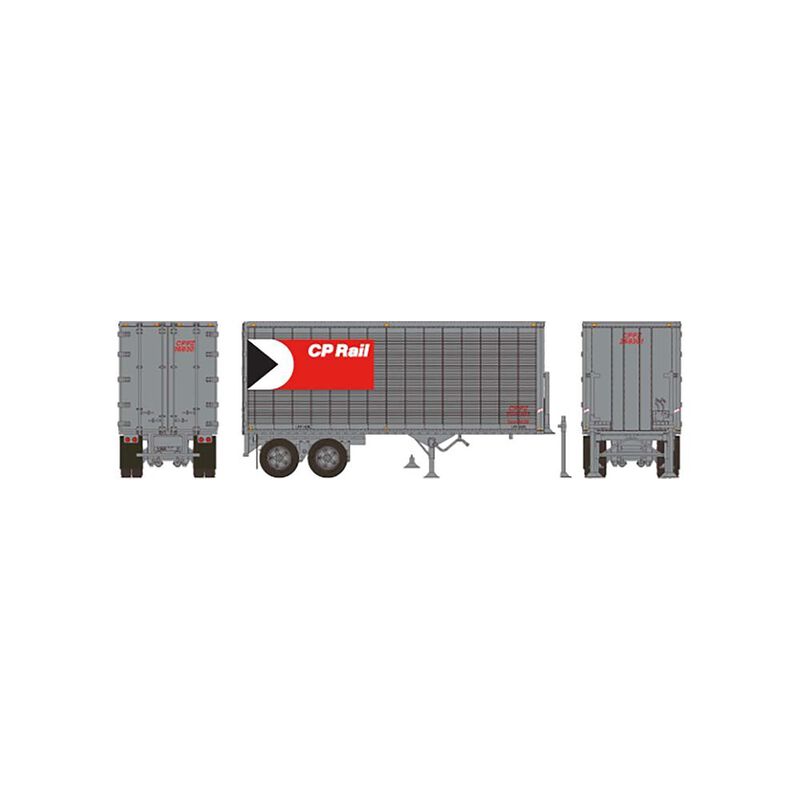 Rapido Trains HO 403072 26' Can-Car Dry Van Trailer