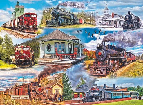 Riding The Rails 1000 Piece