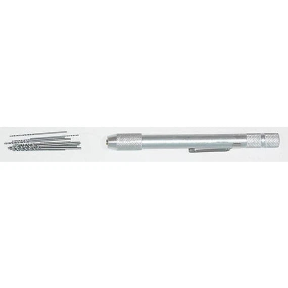 King Tool 12-Piece Tip Drill Set and Holder