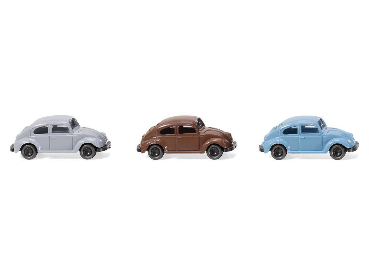 Wiking 0900 02 Three VW Beetles N Scale