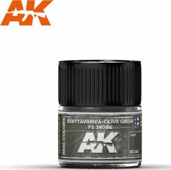Real Colors Acrylic Lacquer Paint 10ml FS34096 Kenttavihrea-Olive