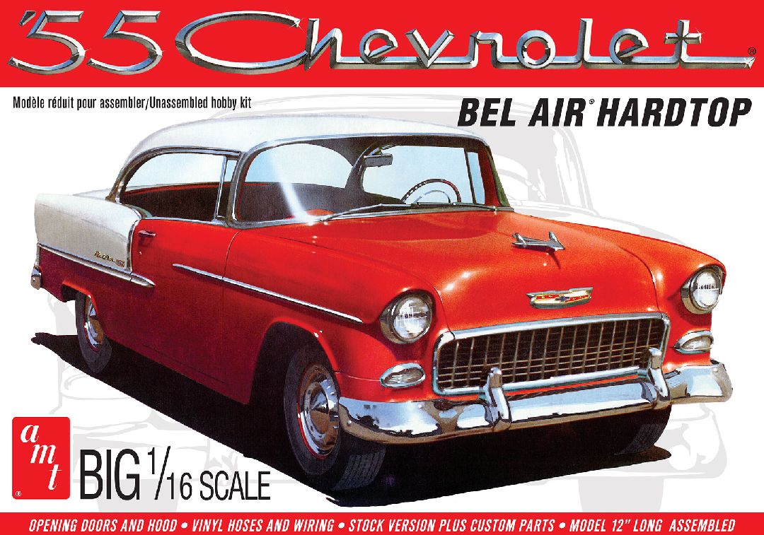 AMT 1/16 1955 Chevy Bel Air Hardtop Product 3/40