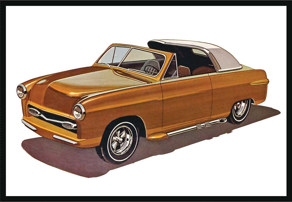 AMT 1/25 1950 Ford Convertible