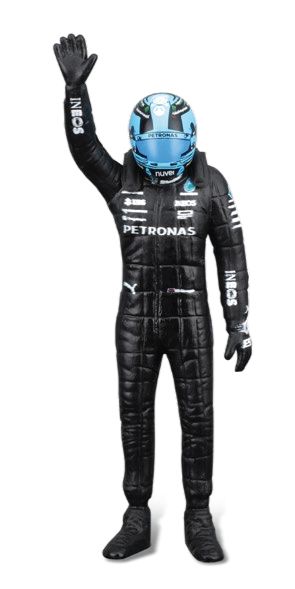 Bburago 1/24 Race Formula Mercedes W14 w/ figure (2023) (Russell #63)