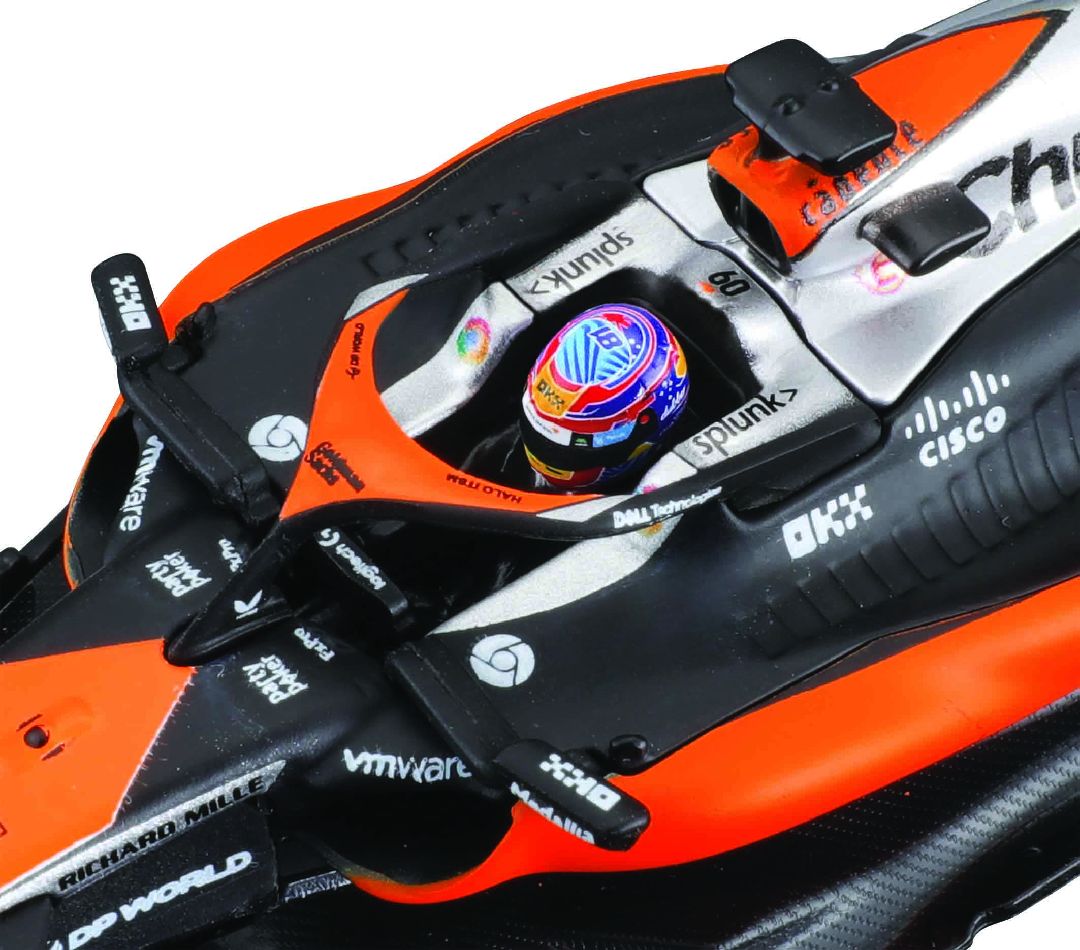 Bburago 1/43 McLaren Racing MCL60 (2023) w/ driver (Norris #4)