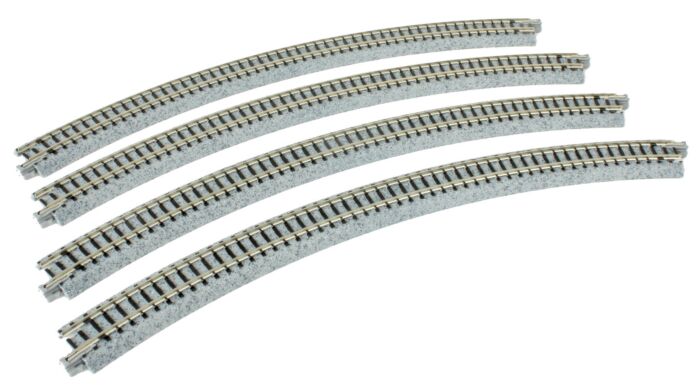 Kato 20-132 348mm (13 3/4') 45 Curve Track R348-45 (N scale)