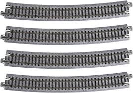 Kato 20-150, N Scale Unitrack Curved Section, 28 1/4" 718mm, 15 Degrees