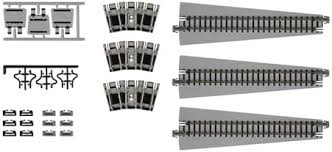 Kato N Turntable Extension Track Set, Curved