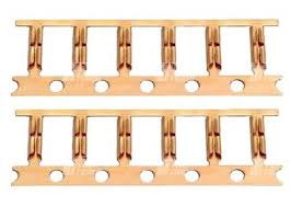 Kato N Flexible Track Nickel Silver Joiners, 12 Pack