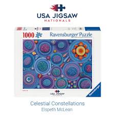 120011941 - RAVENSBURGER 1000PC - CELESTIAL CONSTELLATIONS (USA JIGSAW 2024)