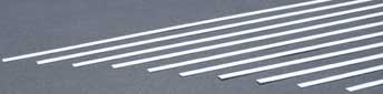 Styrene Strip .020 x.188 (10) By EVERGREEN SCALE MODELS