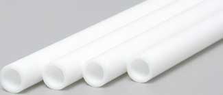 Styrene Tube 3/16" .187 (4) By EVERGREEN SCALE MODELS