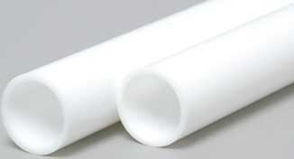 Styrene Tube 3/8" .375 (2) By EVERGREEN SCALE MODELS