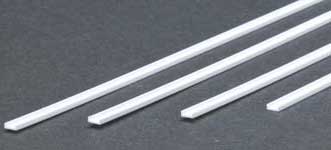 Styrene Channel .156 4.0mm (4) By EVERGREEN SCALE MODELS