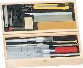 Deluxe Knife & Tool Set - Knives/Blades/Gouges/Routers/Mitre By EXCEL