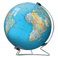 124367 - RAVENSBURGER 3D - WORLD GLOBE - ENGLISH